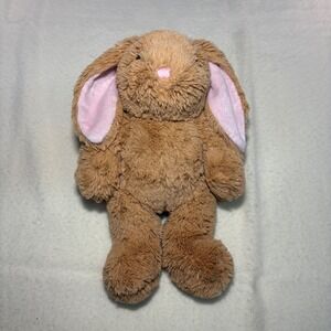 Build-A-Bear Workshop Lil Cocoa Bean Bunny Brown Plush Rabbit Stuffed Animal 16"